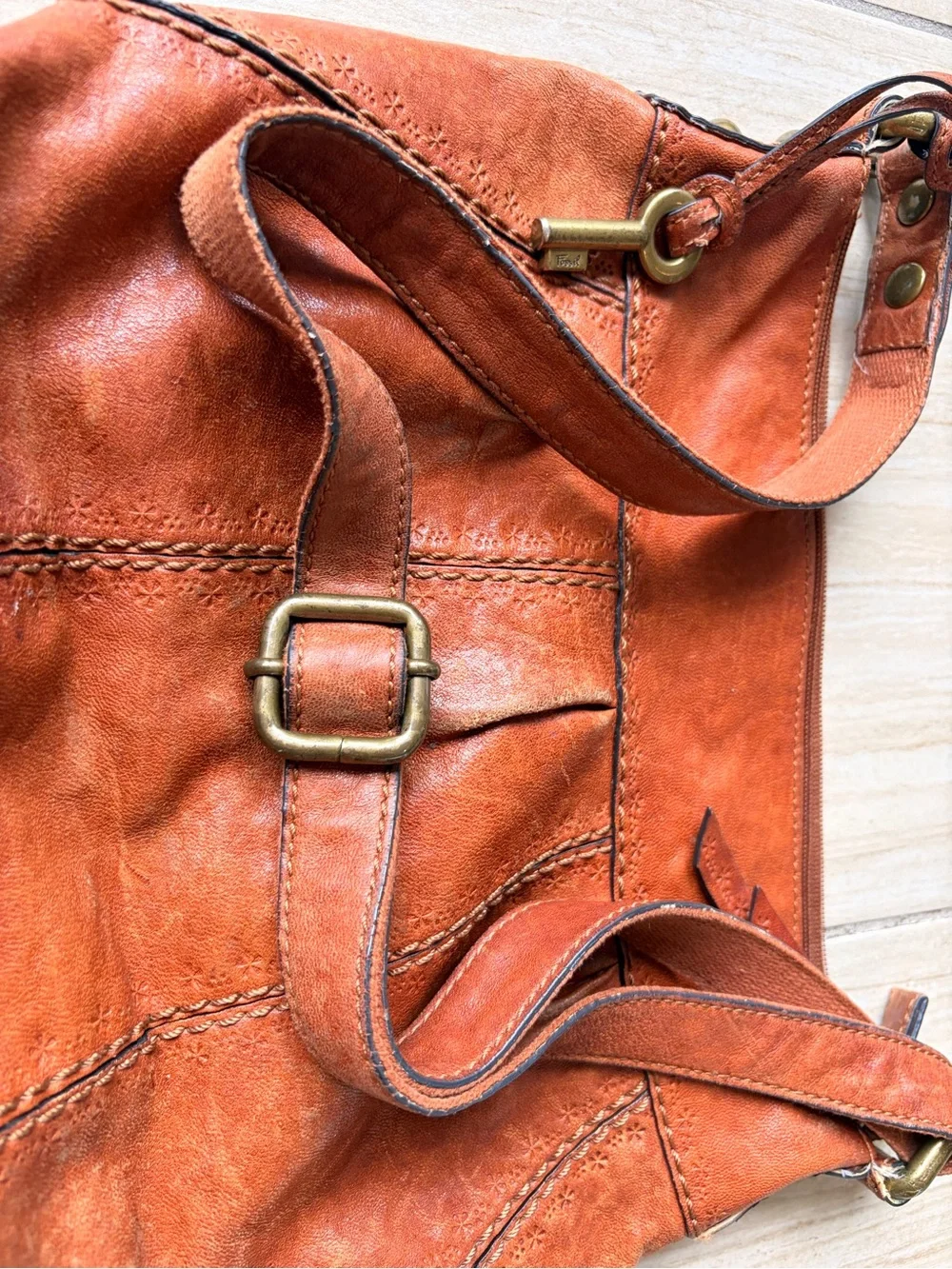 Fossil vintage cognac